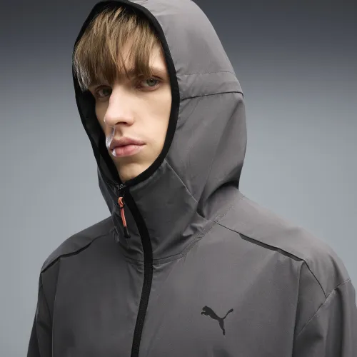 TECH 4-Way Stretch Relaxed Track Jacket Men in Gray () | Size Large - PUMA - Modalova