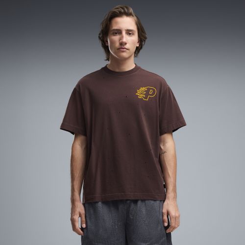 Art Class Oversized T-Shirt Men in Brown () | Size 3XL - PUMA - Modalova