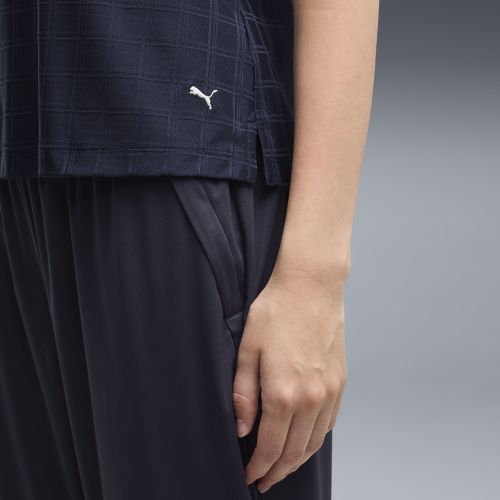 Polo da golf senza maniche Plaid Knit da donna, Accessori, Blu, XS - PUMA - Modalova