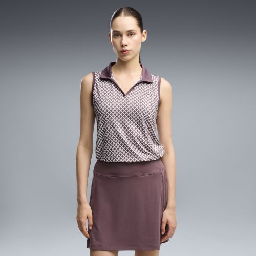 Polo da golf senza maniche Club da donna, Accessori, Marrone, XS - PUMA - Modalova