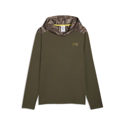 Felpa con cappuccio da golf x REALTREE CLOUDSPUN Tech da uomo, Accessori, Verde, M - PUMA - Modalova