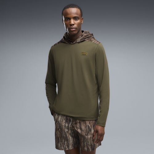 Felpa con cappuccio da golf x REALTREE CLOUDSPUN Tech da uomo, Accessori, Verde, M - PUMA - Modalova
