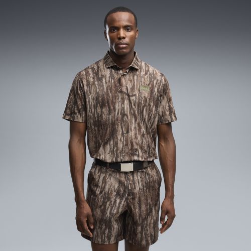 X REALTREE Camo Golf Polo Men in Green | Size Large - PUMA - Modalova