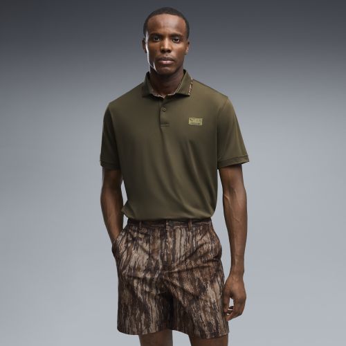 Polo da golf x REALTREE Solid da uomo, Accessori, Verde, M - PUMA - Modalova