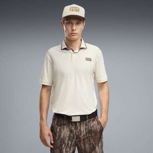 X REALTREE Solid Golf Polo Men in White | Size Large - PUMA - Modalova