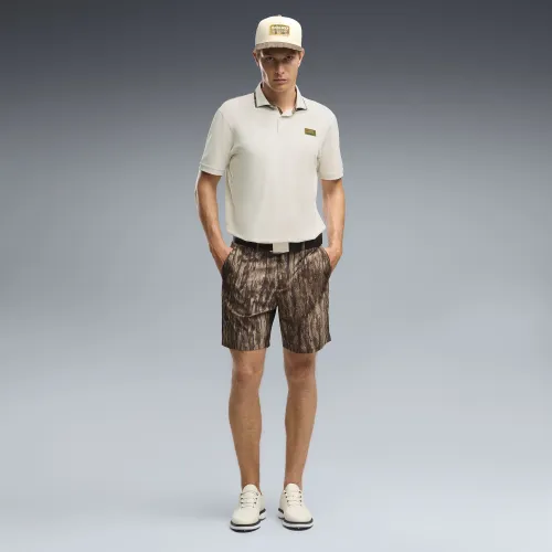 X REALTREE Tailored Fit Golf Shorts Men in Green () | Size 30 - PUMA - Modalova
