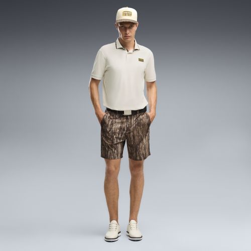 X REALTREE Tailored Fit Golf Shorts Men in Green | Size 30 - PUMA - Modalova