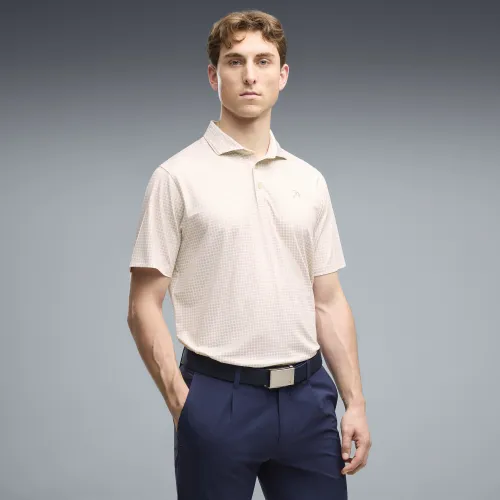 X ARNOLD PALMER MATTR Geo Polo Men in White (/) | Size Large - PUMA - Modalova