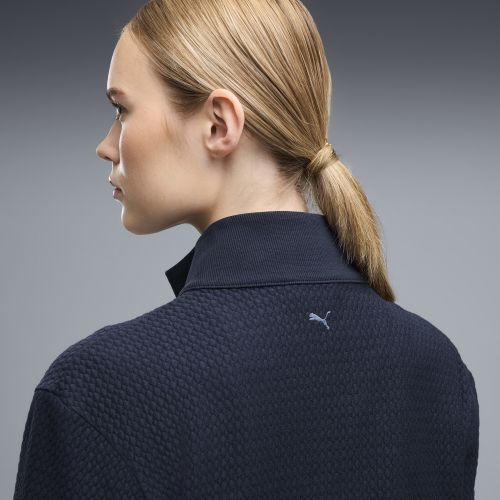 Chaqueta de golf Boulder con cuello con cremallera para mujer, Ropa, Azul, S - PUMA - Modalova