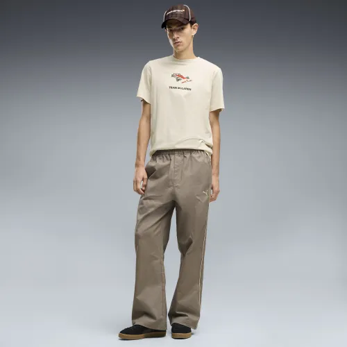 McLAREN RACING T7 Relaxed Pants Men in Beige () | Size Large - PUMA - Modalova