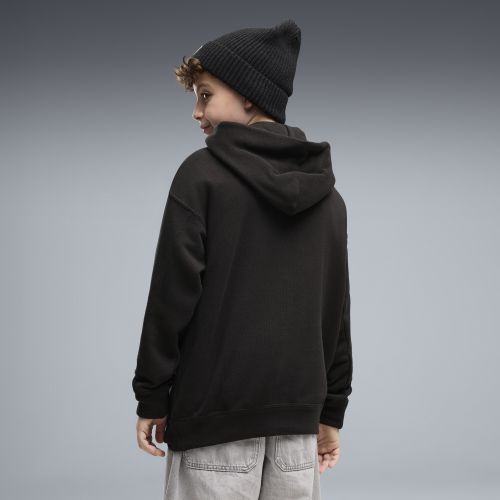 Felpa con cappuccio oversize Essentials per ragazzi, Abbigliamento, Nero, 7-8Y - PUMA - Modalova