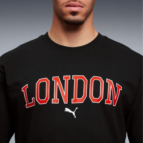 Graphic Varsity LDN T-Shirt Unisex in | Size Large - PUMA - Modalova