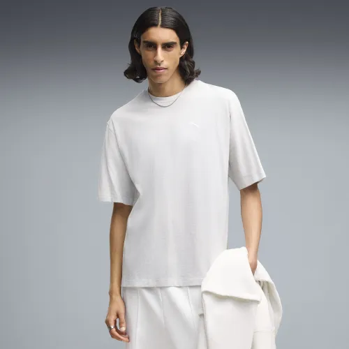 Essentials Boxy Relaxed T-Shirt Men in White () | Size Large - PUMA - Modalova