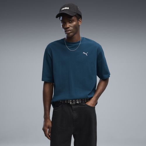 Camiseta holgada Essentials Boxy para hombre, Ropa, Azul, S - PUMA - Modalova