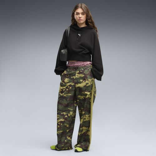Street Glam Relaxed Camo Pants Women in Brown (/) | Size Large - PUMA - Modalova