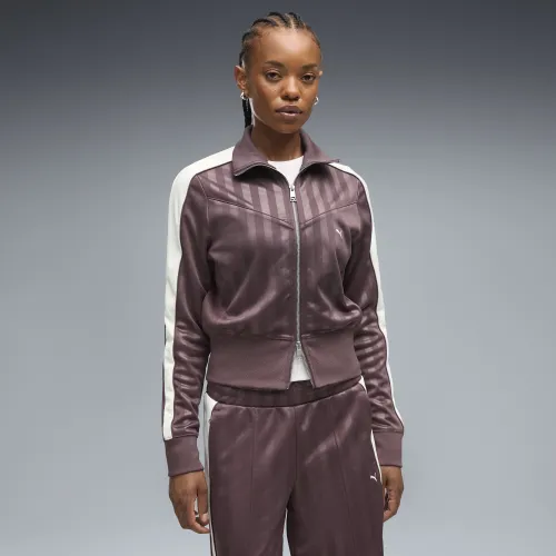 T7 Track Jacket Women in Brown () | Size Large - PUMA - Modalova