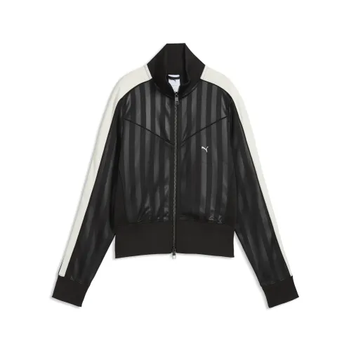 T7 Track Jacket Women in | Size Medium - PUMA - Modalova