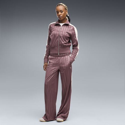 T7 Relaxed Track Pants Women in Brown | Size Large - PUMA - Modalova