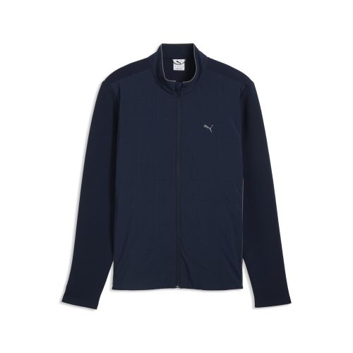 CLOUDSPUN Fleece Hybrid Golf Jacket Men in Blue () | Size Large - PUMA - Modalova