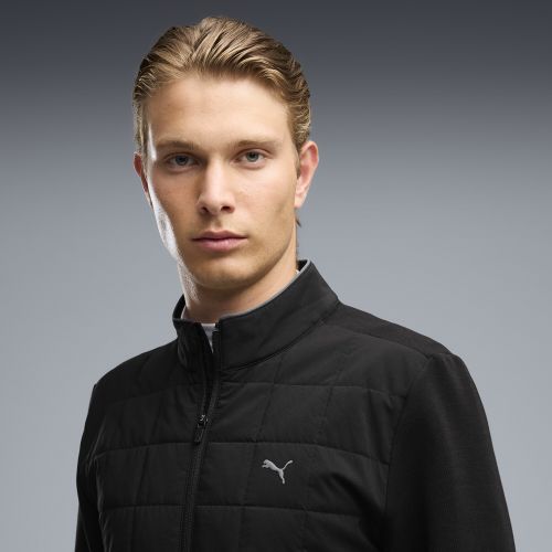 Giacca da golf in pile CLOUDSPUN da uomo, Abbigliamento, Nero, M - PUMA - Modalova