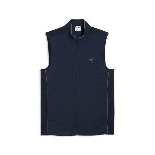 CLOUDSPUN Fleece Hybrid Golf Vest Men in Blue () | Size Large - PUMA - Modalova