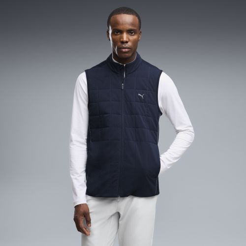 CLOUDSPUN Fleece Hybrid Golf Vest Men in Blue | Size Large - PUMA - Modalova