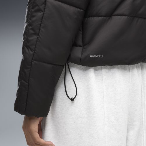 Chaqueta acolchada con capucha Essentials de corte holgado para mujer, Ropa, Negro, S - PUMA - Modalova