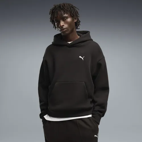 Essentials Heavy Fleece Boxy Hoodie Men in | Size Large - PUMA - Modalova