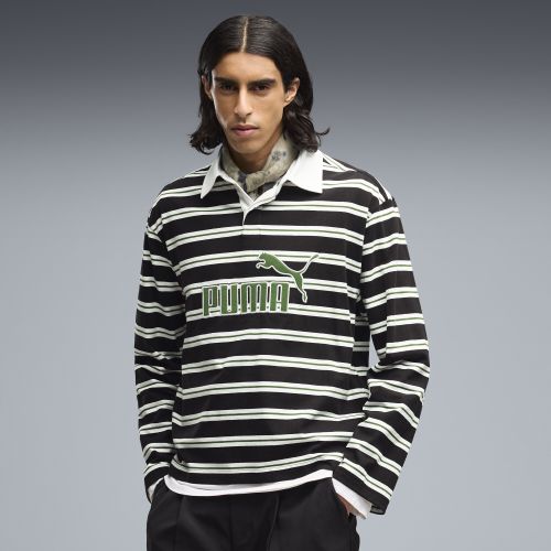 Essentials Elevated No. 1 Relaxed Rugby Polo Men in | Size Large - PUMA - Modalova