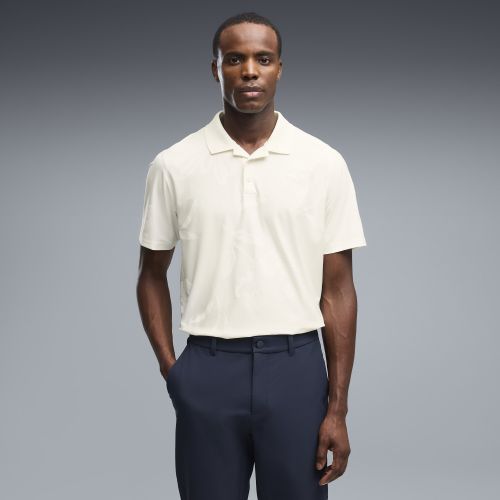 MATTR Prima Bloom Golf Polo Men in White | Size Large - PUMA - Modalova