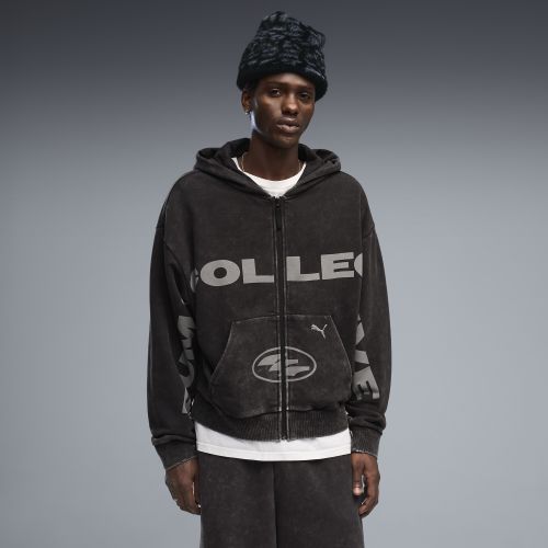 Felpa con cappuccio e zip unisex, Accessori, Nero, S - PUMA - Modalova