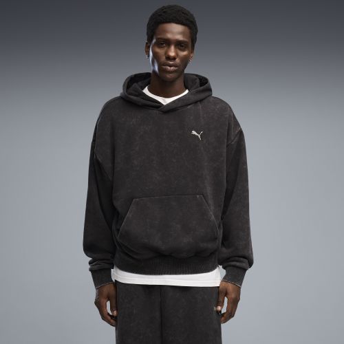 Boxy Washed Graphic Hoodie Unisex in | Size Large - PUMA - Modalova