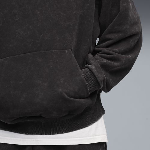 Sudadera con capucha Boxy Washed Graphic unisex, Ropa, Negro, S - PUMA - Modalova