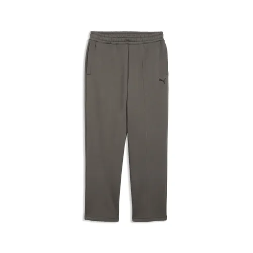 Essentials Heavy Fleece Relaxed Sweatpants Men in Beige () | Size Small - PUMA - Modalova