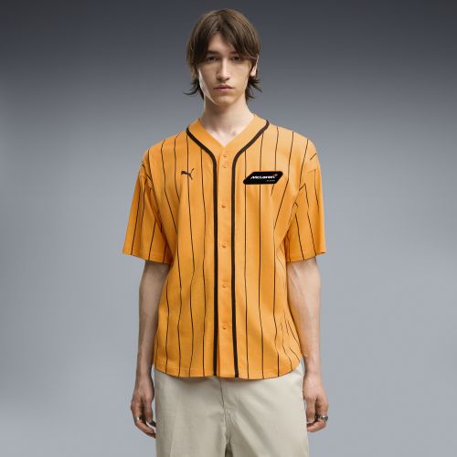 McLAREN RACING Oversized Baseball Jersey Men in Orange | Size Large - PUMA - Modalova