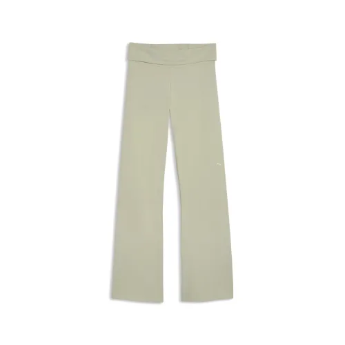X MADHAPPY Flared Pants Women in Green | Size Medium - PUMA - Modalova