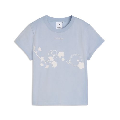 X MADHAPPY Slim T-Shirt Women in Blue | Size Medium - PUMA - Modalova