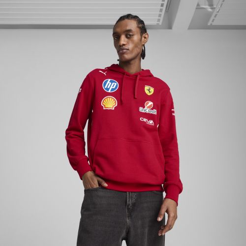 Sudadera con capucha Scuderia Ferrari HP 2025 Driver para hombre, Ropa, Rojo, 3XL - PUMA - Modalova