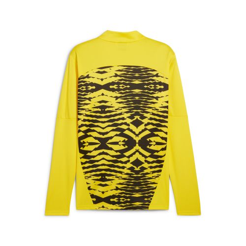 Maglia pre-partita con zip a un quarto Borussia Dortmund da uomo, Accessori, Giallo, XS - PUMA - Modalova