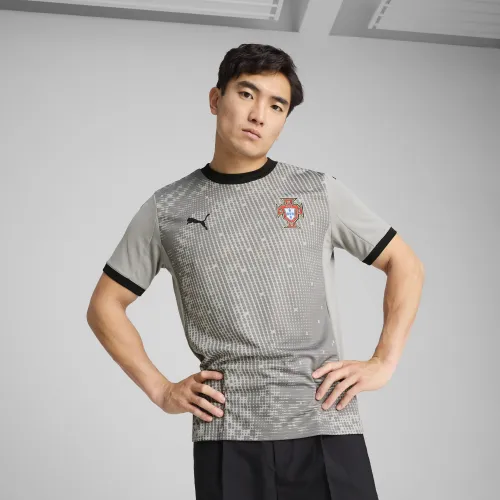 Portugal 2025 Goalkeeper Short Sleeves Jersey Men in Gray | Size Medium - PUMA - Modalova