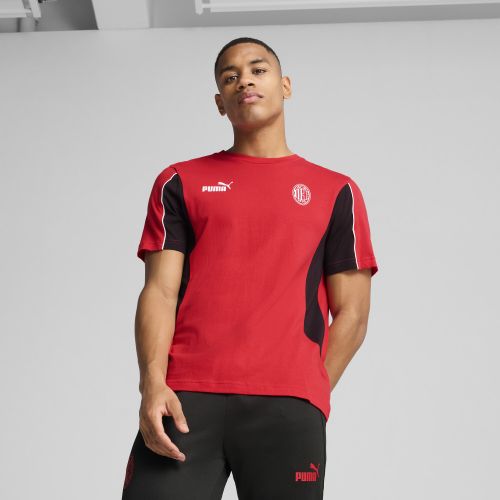 T-shirt AC Milan ftblARCHIVE da uomo, Accessori, Rosso, XS - PUMA - Modalova
