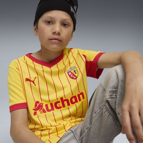 Maglia gara Home RC Lens 25/26 per ragazzi, Abbigliamento, Giallo, 5-6Y - PUMA - Modalova