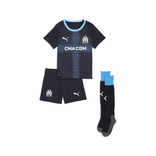 Mini kit Away Olympique de Marseille 25/26 per bambini, Abbigliamento, Blu, 4-5Y - PUMA - Modalova