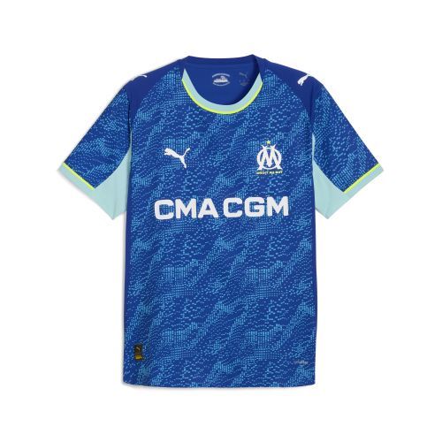 Maglia gara Third Olympique de Marseille Authentic 25/26 da uomo, Accessori, Blu, S - PUMA - Modalova
