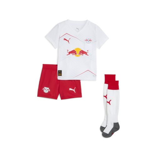 Mini kit Home RB Leipzig 25/26 per bambini, Abbigliamento, Bianco, 4-5Y - PUMA - Modalova