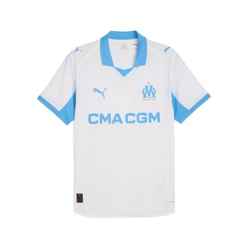 Olympique de Marseille 25/26 Authentic Heimtrikot Herren, Accessoires, Weiß, XS - PUMA - Modalova
