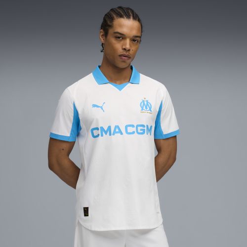 Olympique de Marseille 25/26 Authentic Heimtrikot Herren, Accessoires, Weiß, XS - PUMA - Modalova