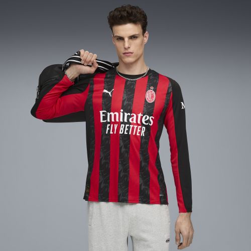 Maglia gara Home a maniche lunghe AC Milan 25/26 da uomo, Accessori, Rosso, S - PUMA - Modalova