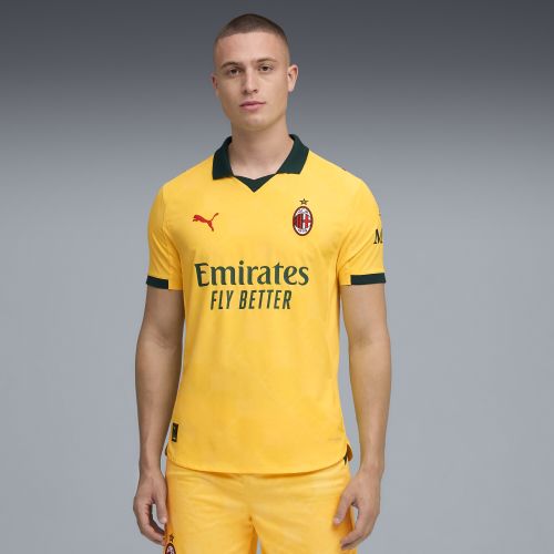 Maglia gara Third AC Milan Authentic 25/26 da uomo, Accessori, Giallo, S - PUMA - Modalova