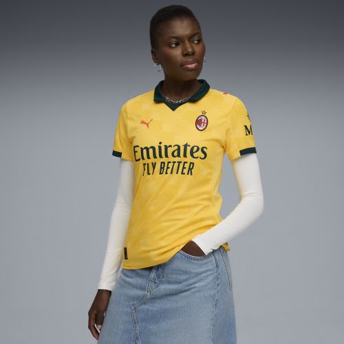 Maglia gara Third AC Milan 25/26 da donna, Accessori, Giallo, XXS - PUMA - Modalova